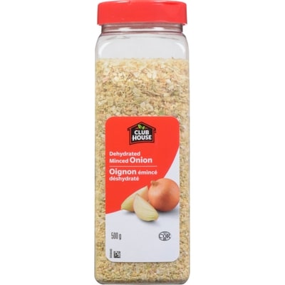 Club House Oignon Émincé Déshydraté 500 g, 2,20 $/100g