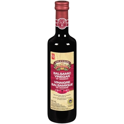 le Choix du Président Vinaigre balsamique de Modène, 1 feuille 500 ml, 1,00 $/100ml