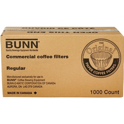 Bunn Coffee Filters for 10-Cup Brewers 1 ea, $10.99/1ea
