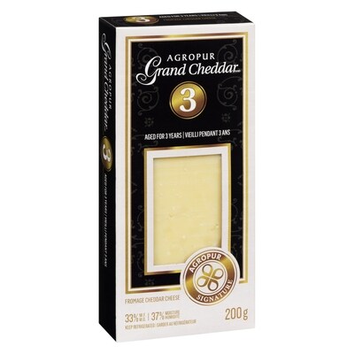 Fromage Grand Cheddar 3 ans Agropur