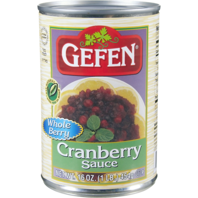 Gefen Kosher Cranberry Sauce, Whole Berry 454 g, $1.32/100g