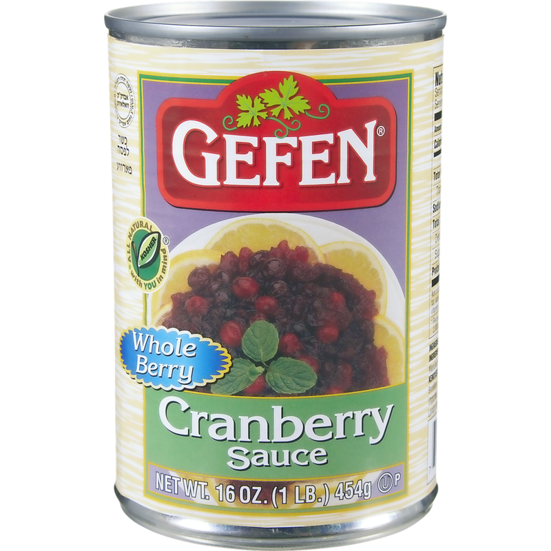 Kosher Cranberry Sauce, Whole Berry