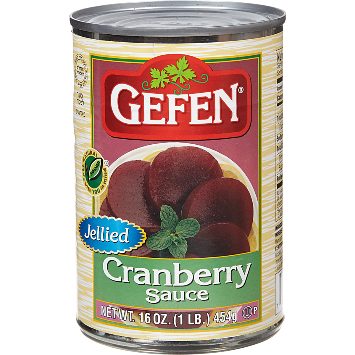 Gefen Sauce aux canneberges casher 454 g, 1,32 $/100g
