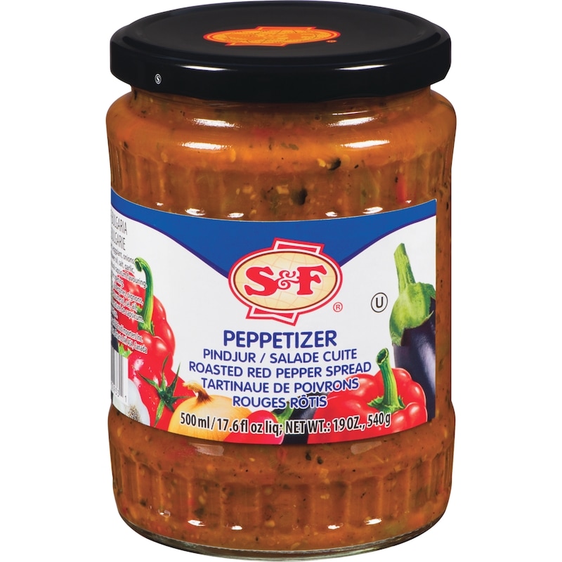 S&F Peppetizer Pindjur Roasted Red Pepper Spread - 500 ml