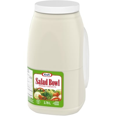Kraft Salad Bowl Dressing 3.78 l, $0.66/100ml
