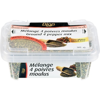 Dion Poivre mélangé moulu 35 g, 18,54 $/100g