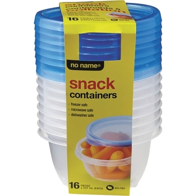 Sans Nom Contenant pour collation 237 ml 8x8.0 ea, 0,50 $/1ch