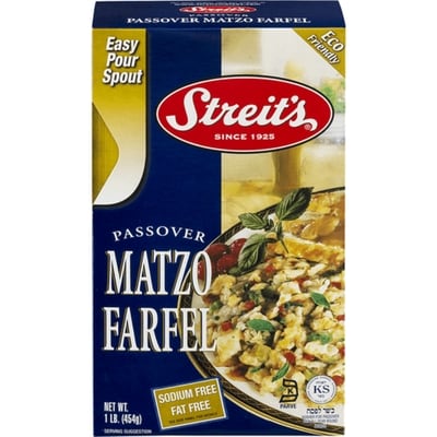 Streit's Kosher Matzo, Farfel 454 g, $0.66/100g
