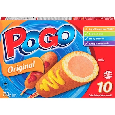 Pogo Original Corn Dogs 750 g, $1.47/100g