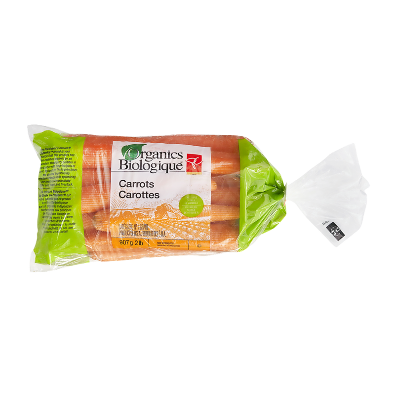 Organic Carrots, 2 lb Bag