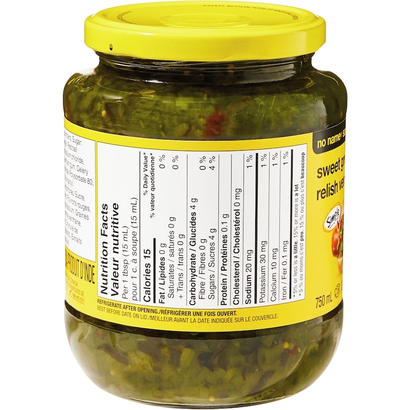 Sweet Green Relish