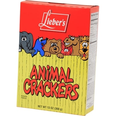 Liebers Animal Cookies 369 g, $2.71/100g