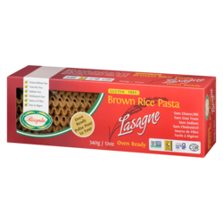 Rizopia Brown Rice Lasagna - 340 g | Zehrs