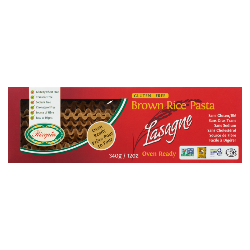 Brown Rice Lasagna