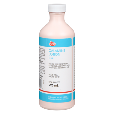 Atlas Calamine Lotion 230 ml, $2.39/100ml