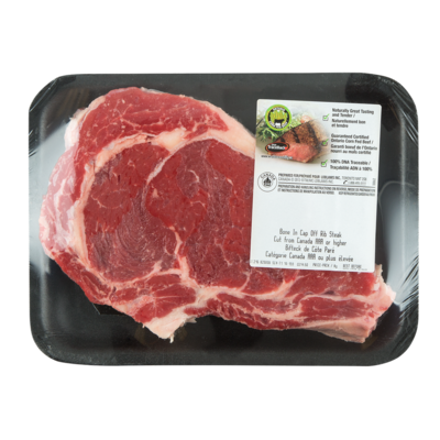 null Beef Cap Off Rib Steak $41.87/1kg $19.00/1lb