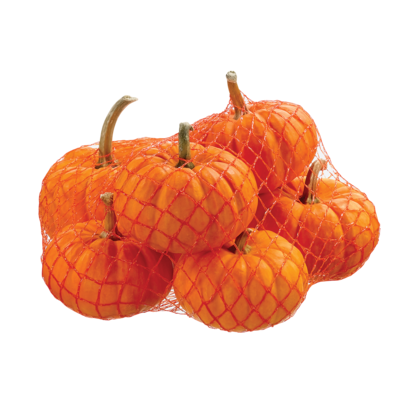 null Mini Halloween Pumpkins, 6 Pack 1 ea, $0.34/100g