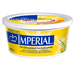 Imperial Margarine contenant plastique 850 g, 0,68 $/100g