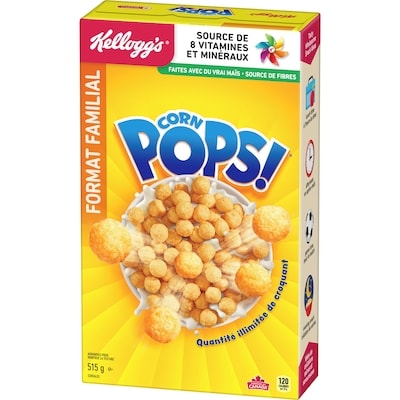 Corn Pops Céréales Corn Pops, format familial