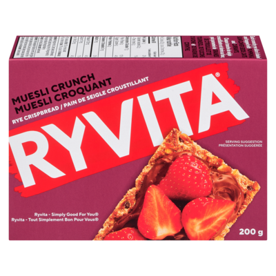 Ryvita Muesli Crunch 200 g, $2.40/100g