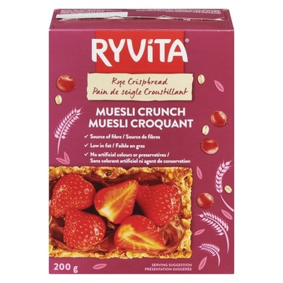 Ryvita Muesli Crunch 200 g, $2.00/100g