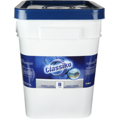 Classiko Détergent à lessive en poudre 18 kg, 0,19 $/100g