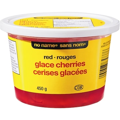 No Name Red Glace Cherries 450 g, $1.51/100g