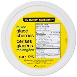 No Name Mixed Glace Cherries - 450 g | Loblaws