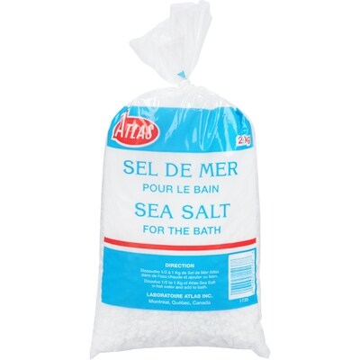 Atlas Sea Salt 2 kg, $0.40/100g