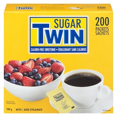 Sugar Twin Calorie-Free Sweetener, Packets 200 ea, $3.50/100ea