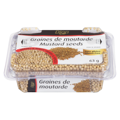 Dion graines de moutard 63 g, 3,97 $/100g