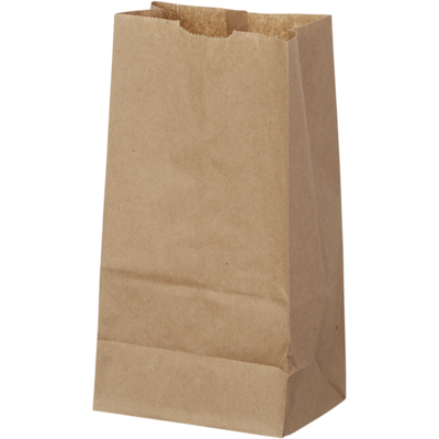 null Sacs en papier kraft 3 lb 500 ea, 0,02 $/1ch