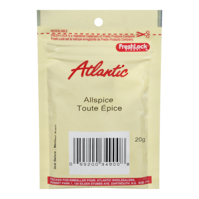 null Piment de la Jamaïque, Atlantic 20 g, 6,45 $/100g