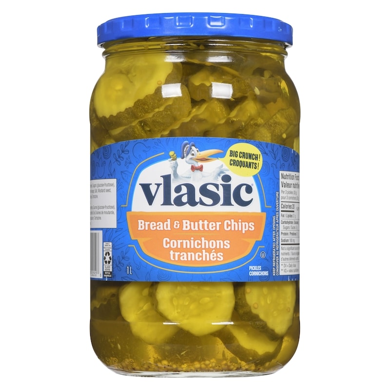 Pickles, Bread & Butter Chips