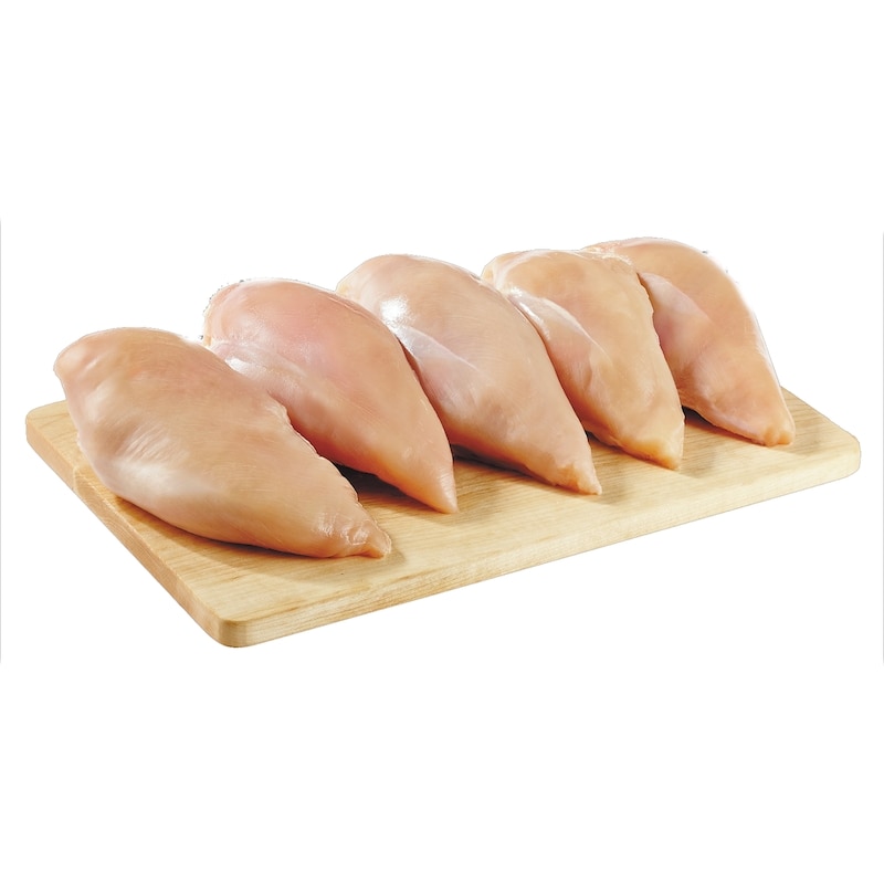 Chicken Breast Skinless Bone In, Club Pack