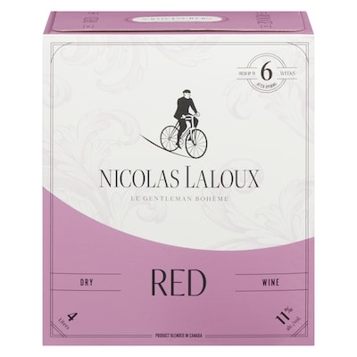 Nicolas Laloux Nicolas Laloux Red Wine 4L (ID required at pick-up) 4 l, $1.10/100ml