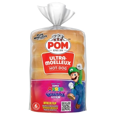 POM Ultra-Soft™ Hot Dog Buns 6 pk