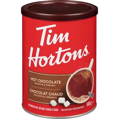 Tim Hortons Chocolat chaud 500 g, 1,70 $/100g