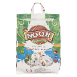 Gelda Noor Basmati Rice 4.54 kg, $0.26/100g