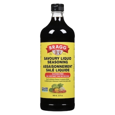 Braggs Assaisonnement au soya liquide tout usage 946 ml, 1,37 $/100ml