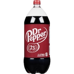 Dr Pepper Dr Pepper Boissons gazeuses 2 l, 0,10 $/100ml