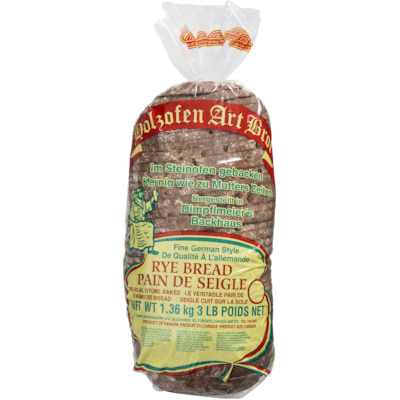 Dimpflmeier Holzofen Bread 1.36 kg, $0.59/100g