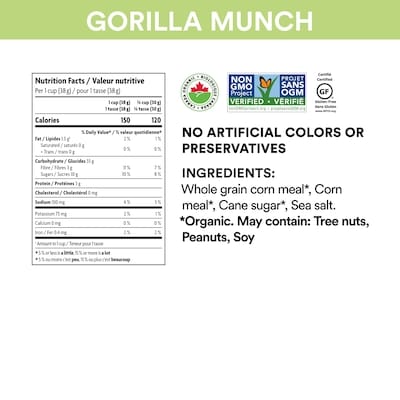 Organic Gorilla Munch Cereal