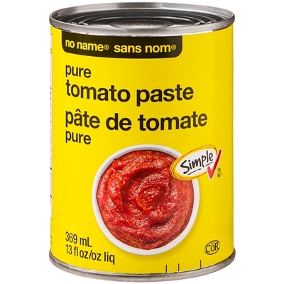 Sans Nom Pâte de tomate pure  369 ml, 0,49 $/100ml