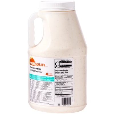 Sunspun Caesar Dressing 4 l, $0.75/100ml