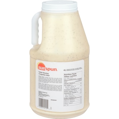 Sunspun Vinaigrette César 4 l, 0,70 $/100ml