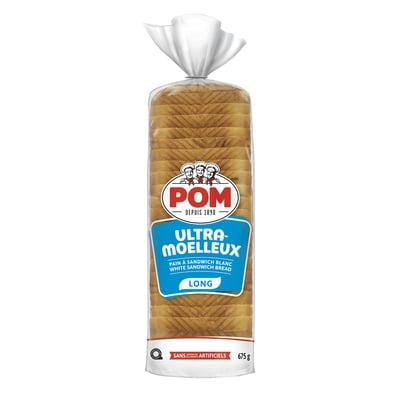 POM Ultra-Soft™ Sandwich White Bread 675 g, $0.59/100g