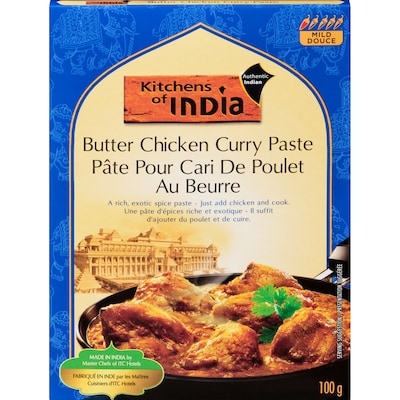 Kitchens of India Pâte pour cari de poulet au beurre 100 g, 2,79 $/100g