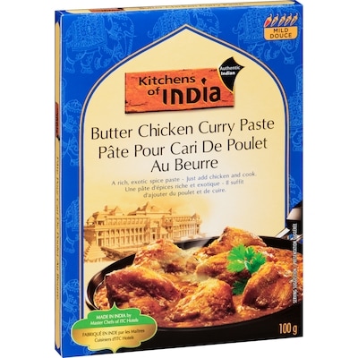 Pâte pour cari de poulet au beurre