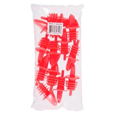 null Counter Flow Pourer, Red 12x12.0 ea, $0.67/1ea